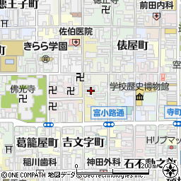 京都府京都市下京区万里小路町166周辺の地図