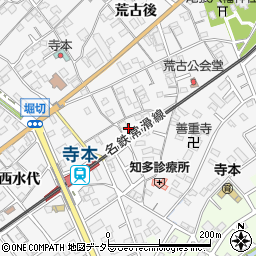 愛知県知多市八幡蔵池37周辺の地図