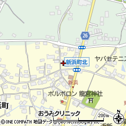 滋賀県草津市新浜町703周辺の地図