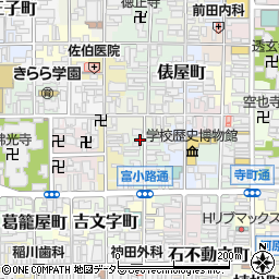 京都府京都市下京区筋屋町139周辺の地図