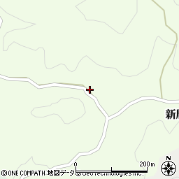 愛知県岡崎市新居町平津形30周辺の地図