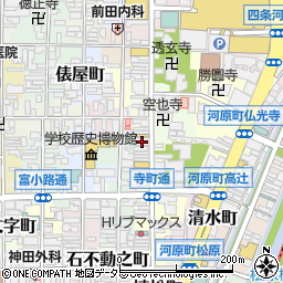 京都府京都市下京区恵美須之町531周辺の地図