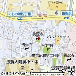 宗教法人桃源寺周辺の地図