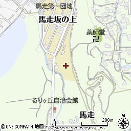 静岡県静岡市清水区馬走坂の上3周辺の地図
