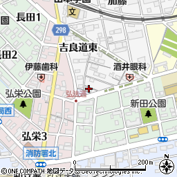 愛知県知立市新地町西広見26周辺の地図