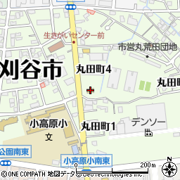 ミニストップ刈谷丸田町店周辺の地図