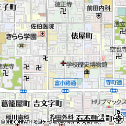 京都府京都市下京区筋屋町137周辺の地図