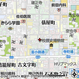 京都府京都市下京区筋屋町136周辺の地図
