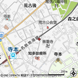 愛知県知多市八幡蔵池43周辺の地図