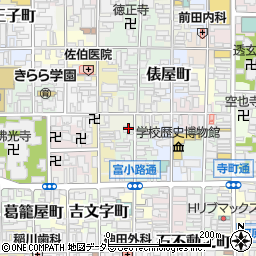 京都府京都市下京区筋屋町135周辺の地図