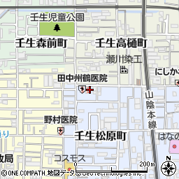 京都府京都市中京区壬生松原町54-117周辺の地図