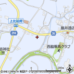 兵庫県西脇市上比延町14周辺の地図