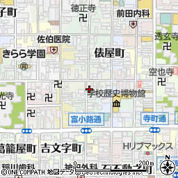 京都府京都市下京区筋屋町134周辺の地図