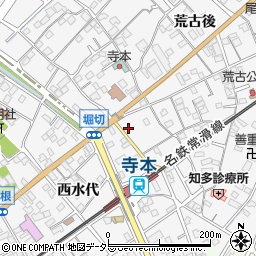 愛知県知多市八幡蔵池124周辺の地図