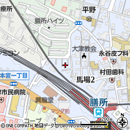 滋賀県大津市馬場2丁目1-6周辺の地図