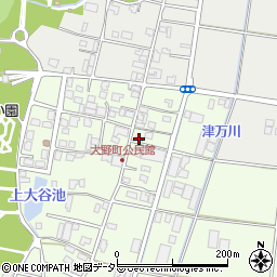 兵庫県西脇市大野451-1周辺の地図