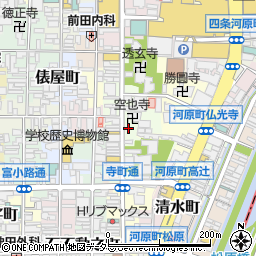京都府京都市下京区恵美須之町544周辺の地図