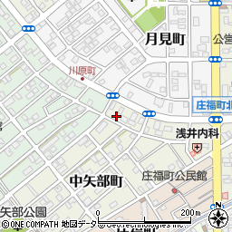 静岡県静岡市清水区中矢部町1-19周辺の地図