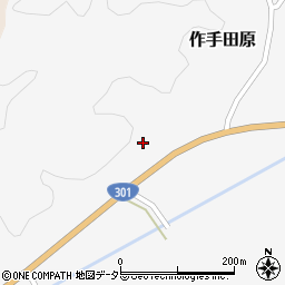 〒441-1422 愛知県新城市作手田原の地図