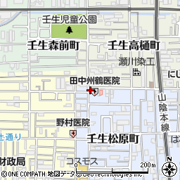 京都府京都市中京区壬生松原町54-48周辺の地図