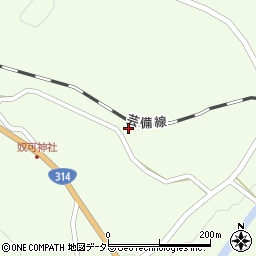 広島県庄原市東城町小奴可1271周辺の地図