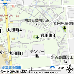 愛知県刈谷市丸田町周辺の地図