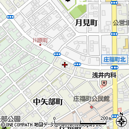 静岡県静岡市清水区中矢部町1周辺の地図