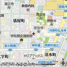 京都府京都市下京区恵美須之町536周辺の地図