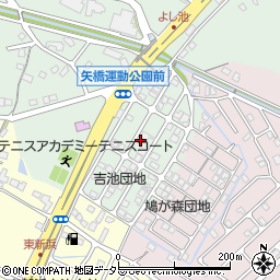 滋賀県草津市矢橋町550周辺の地図