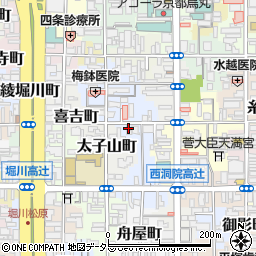 京都府京都市下京区木賊山町171周辺の地図