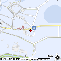 兵庫県西脇市上比延町966周辺の地図