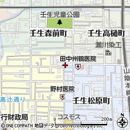 京都府京都市中京区壬生高樋町64-1周辺の地図