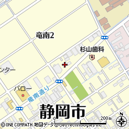 ペットプラザ　竜南店周辺の地図