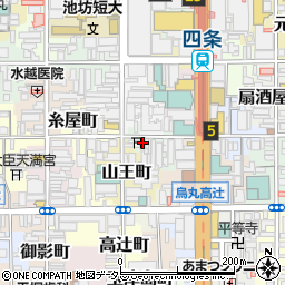 京都府京都市下京区釘隠町238周辺の地図