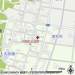 兵庫県西脇市大野447周辺の地図