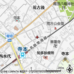 愛知県知多市八幡蔵池28周辺の地図