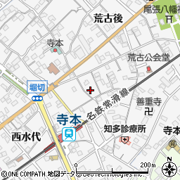 愛知県知多市八幡蔵池36周辺の地図