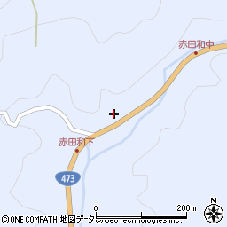 愛知県岡崎市小久田町門田周辺の地図