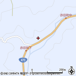 愛知県岡崎市小久田町（門田）周辺の地図