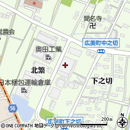 株式会社金剛製作所　広美工場周辺の地図