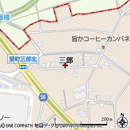 愛知県安城市里町三郎4-94周辺の地図