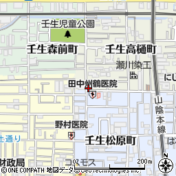 京都府京都市中京区壬生高樋町60-21周辺の地図