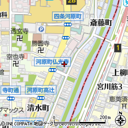 京都府京都市下京区市之町256周辺の地図