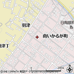 三重県四日市市南いかるが町12-4周辺の地図