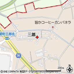 愛知県安城市里町三郎4-124周辺の地図