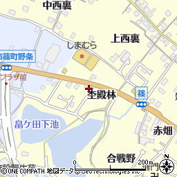 京都府亀岡市篠町篠杢殿林8周辺の地図