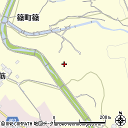京都府亀岡市篠町篠上川原周辺の地図