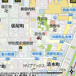 京都府京都市下京区恵美須之町542周辺の地図