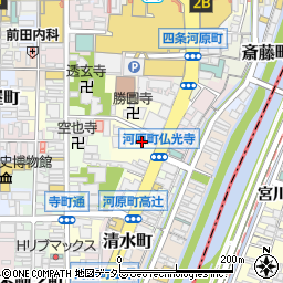 京都府京都市下京区富永町周辺の地図
