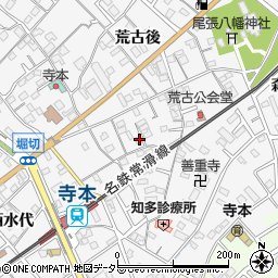 愛知県知多市八幡蔵池26周辺の地図